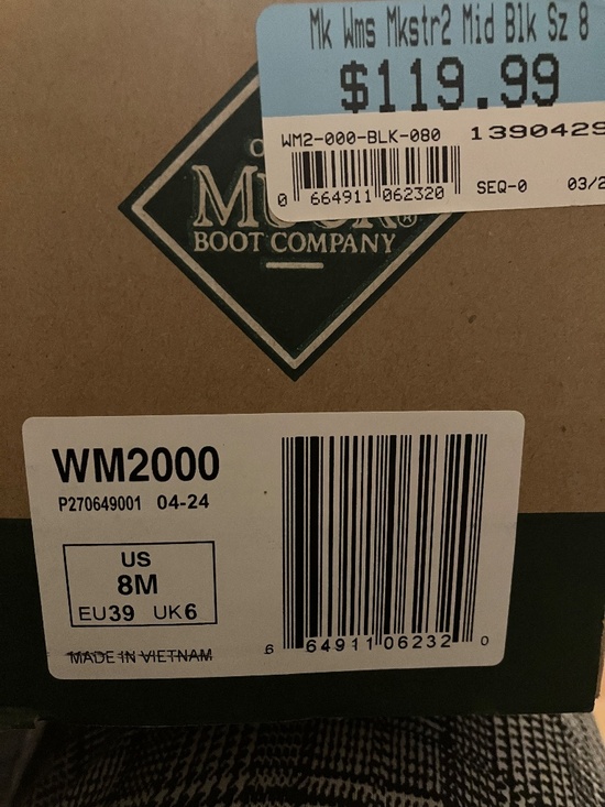 Amazon.com | MUCK Women Black Muck Boots Women’s Size 8